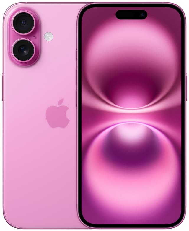 iPhone 16 – 5G smartphone 512GB (lyserød)