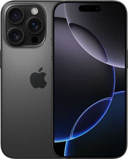 iPhone 16 Pro 5G smartphone 256GB (sort titanium)