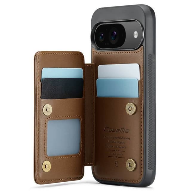 CaseMe mobilcover C22 Google Pixel 9 - Brun