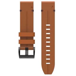 Nail læder urrem easyfit Garmin Fenix 6S Pro - Chestnut Oak