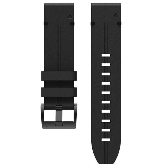 Nail læder urrem easyfit Garmin MARQ Athlete (Gen2) - Onyx black