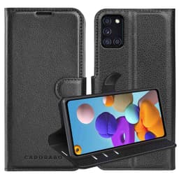 Samsung Galaxy A21s Pungetui Cover Case (Sort)