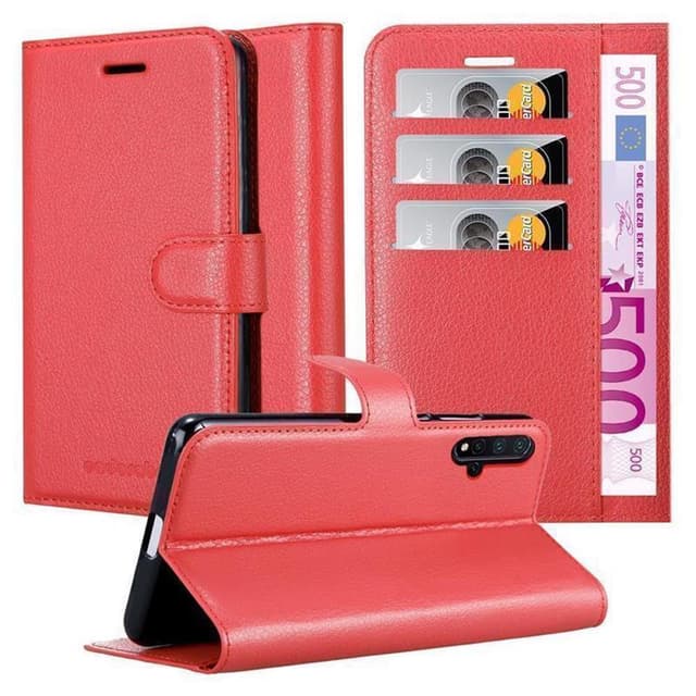 Huawei NOVA 5 / 5 PRO Pungetui Cover Case (Rød)