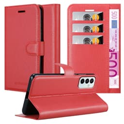 Samsung Galaxy M23 5G Pungetui Cover Case (Rød)