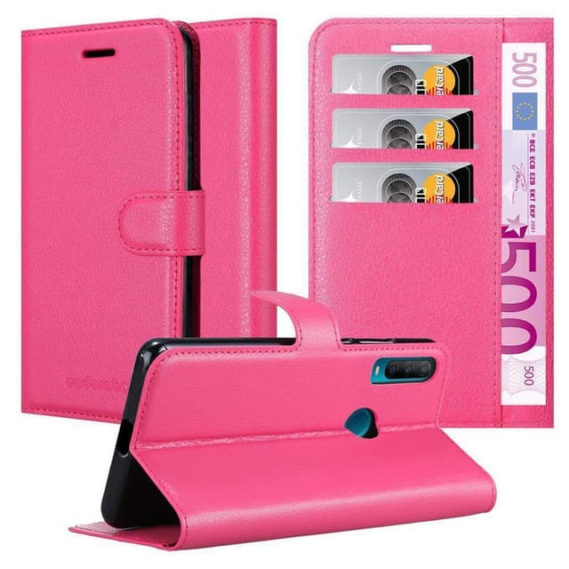 Alcatel 1S 2020 Pungetui Cover Case (Lyserød)