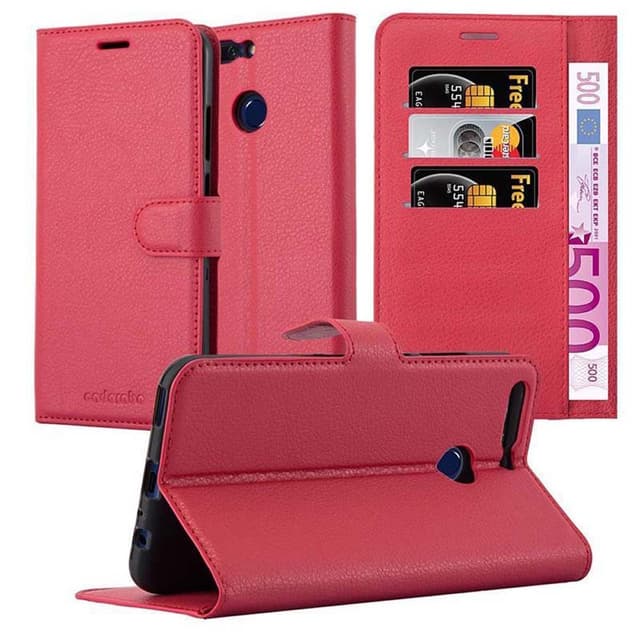 Honor V9 Pungetui Cover Case (Rød)