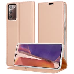 Samsung Galaxy NOTE 20 Cover Etui Case (Lyserød)