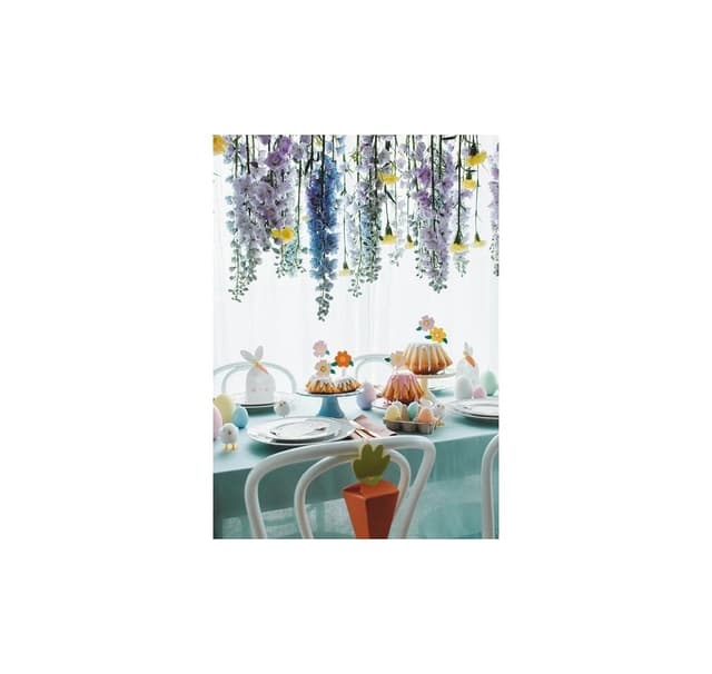 Kage dekoration 'Blomster'