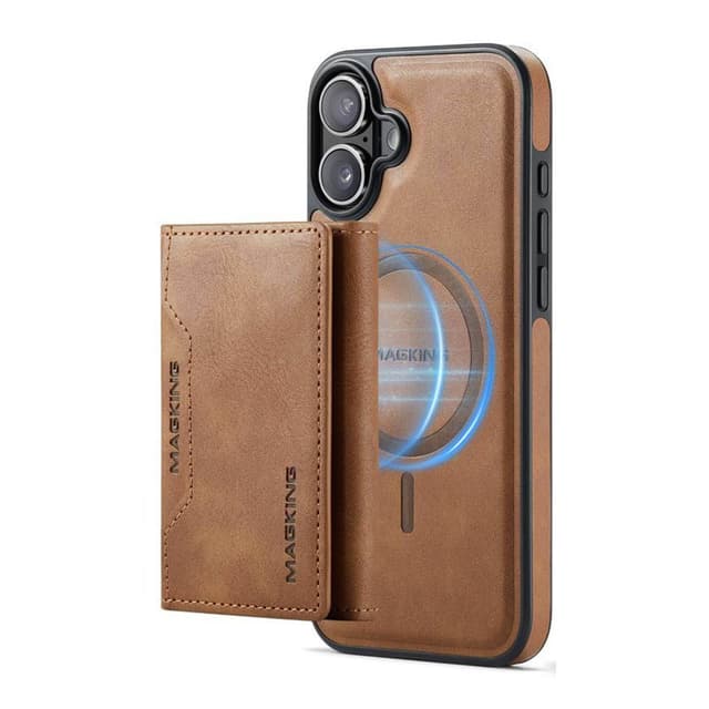 DG-Ming Magking K2 2i1 cover iPhone 16 Plus - Brun