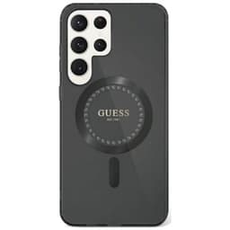Guess Rhinestone MagSafe cover Samsung Galaxy S25 Ultra - Sort