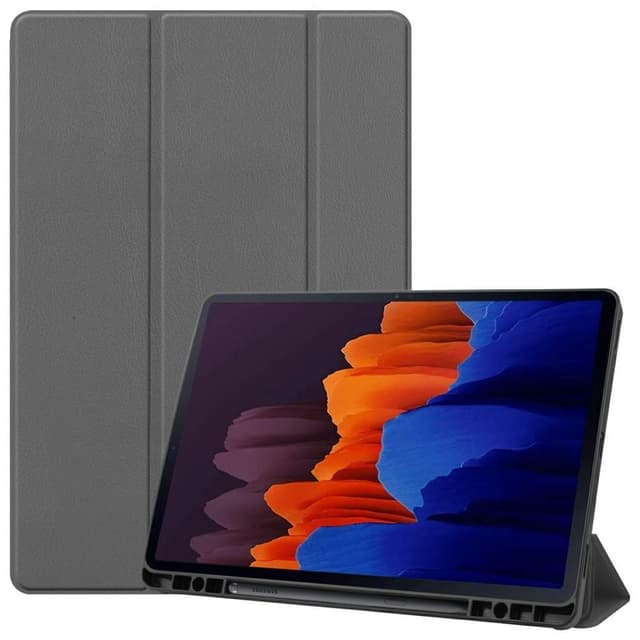 Trifoldet stativ Smart Taske til Samsung Galaxy Tab S7 Plus