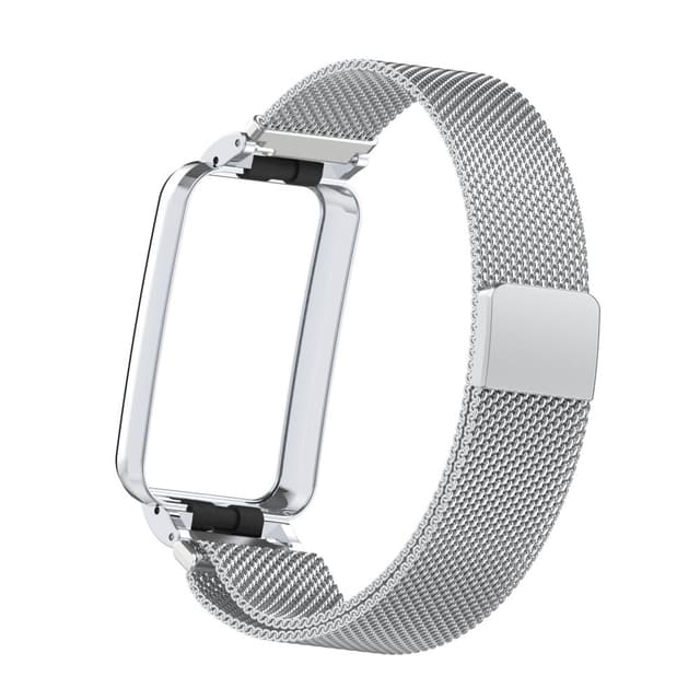 Urrem i rustfrit stål til Xiaomi Band 7 Pro Sølv