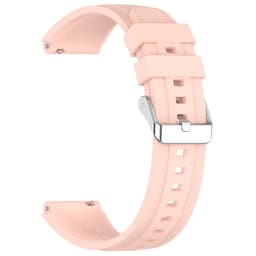 Silikone urrem til 22 mm Huawei GT4 46 mm/Watch 4/Watch Ultimate/GT3 SE Lyserød