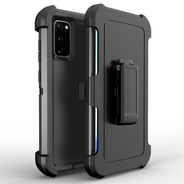 Telefonetui faldsikkert, støvtæt, liv vandafvisende Sort Samsung S9 Plus