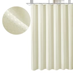 Badeforhæng vandtæt badeværelses bruseforhæng Beige M