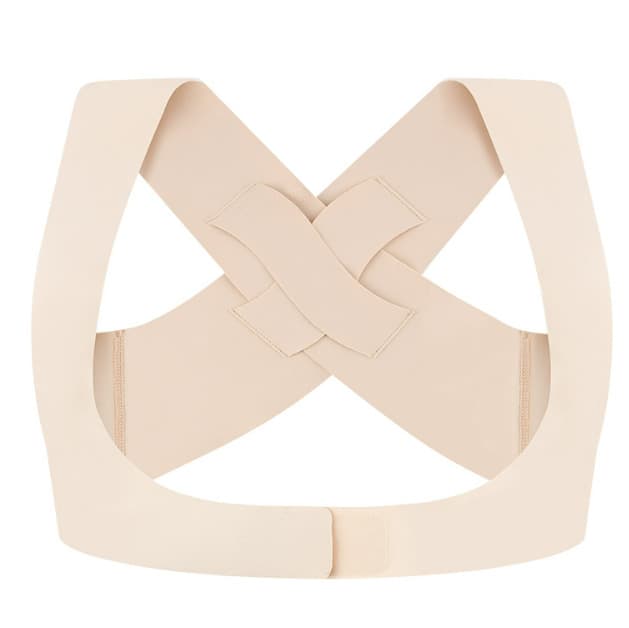 Posture Corrector for rygstøtte - let og åndbar Beige M