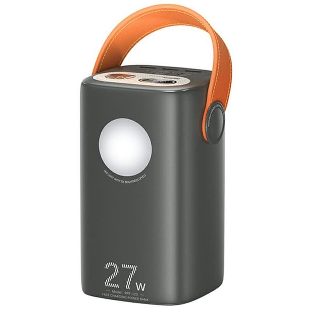 REMAX RPP-123 60000mAh Outdoor Powerbank 27W + 22.5W Hurtigopladning