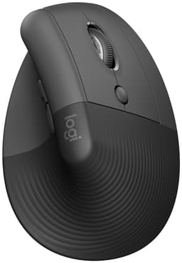 Logitech Lift Vertical trådløs mus (graphite)