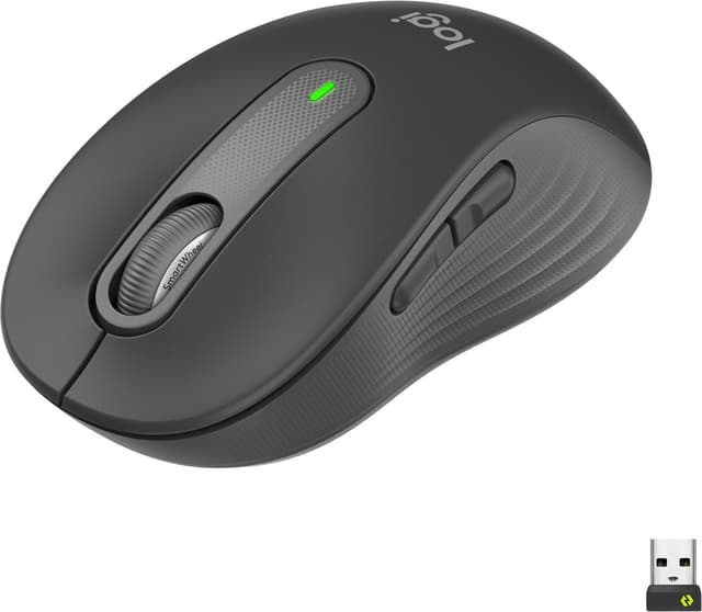 Logitech Signature M650 Medium Wireless Mouse (Graphite)