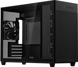 ASUS Prime AP201 TG MicroATX/MiniITX PC kabinet (sort)