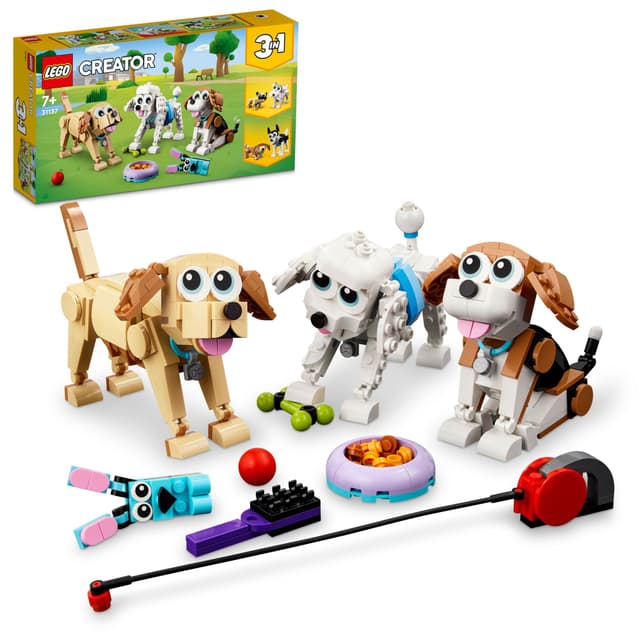 LEGO Creator Bedårende hunde 31137