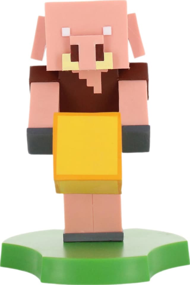 Cable Guys Minecraft mini smartphone/controller holderfigur (Piglin)