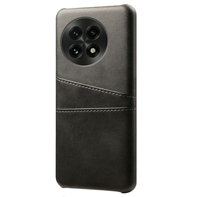 SKALO OnePlus 13 PU-Læder Kortholder Cover - Sort