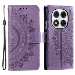 SKALO Xiaomi Redmi Note 14 Pro 5G Mandala Flip Cover - Lilla