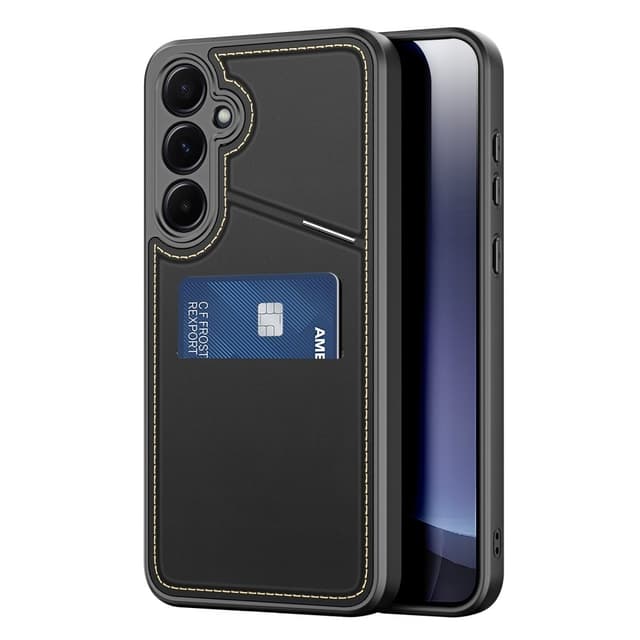 DUX DUCIS Samsung S25 Rafi II Series Cover med Kortholder - Sort