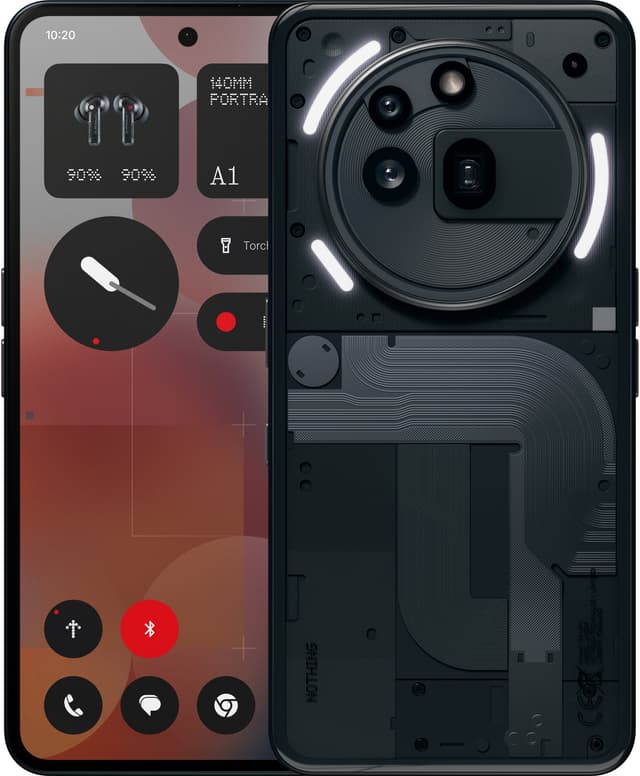 Nothing Phone (3a) Pro smartphone 12/256GB (sort)