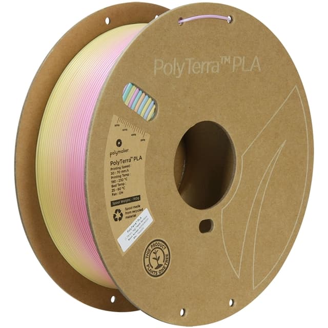 Polyterra PLA Gradient - 1 kg Pastel Rainbow