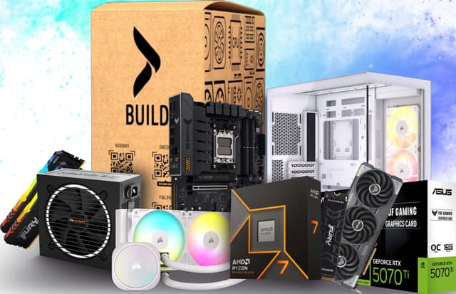 Elgiganten Build 401W R7X3D/32/2TB/RTX 5070 Ti OC