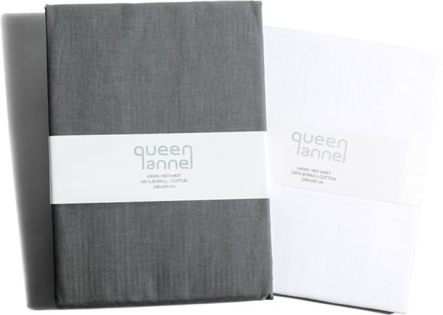 Queen Anne Lakan Grå 240X260