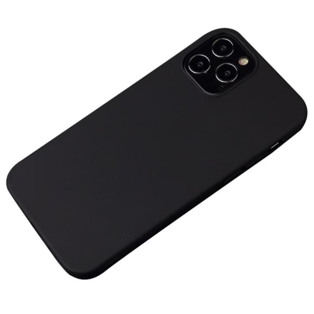SKALO iPhone 15 Plus Ultratynd TPU-skal - Sort