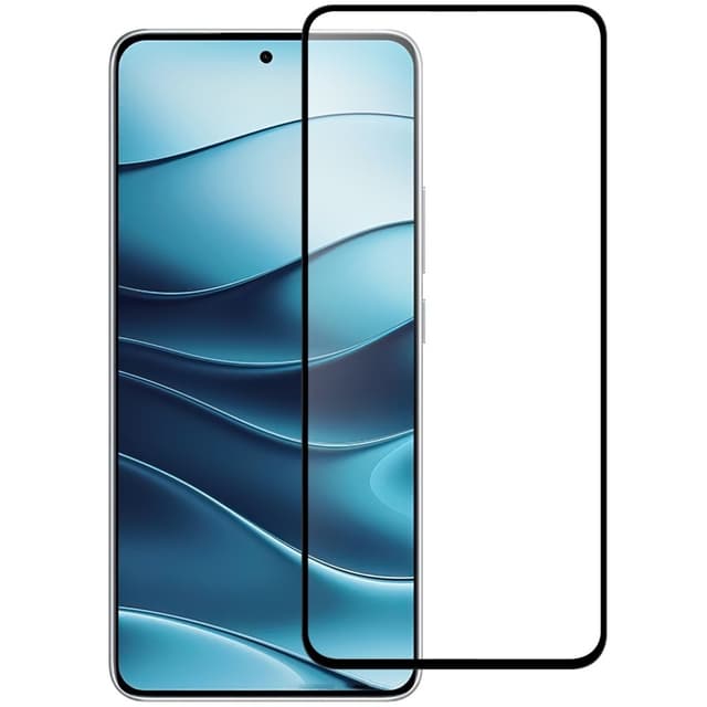 2-PAK SKALO Xiaomi Redmi Note 14 5G FULL-FIT Hærdet Glas Skærmbeskyttelse - Sort