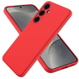 Liquid silikone cover Samsung Galaxy A36 5G - Rød