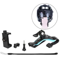 5-i-1 motorcykel hjelm montering Clamp Body Strap Tilbehør GoPro