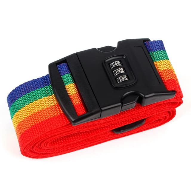 Tyverisikringsstrop til bagagekuffert Password Safe Lock - Pride