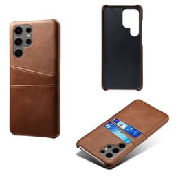 Til Samsung Galaxy S25 Ultra  KSQ PU-læderbelagt skal hårdt etui
