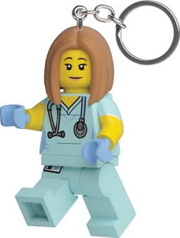 LEGO LED nøglering (nurse)