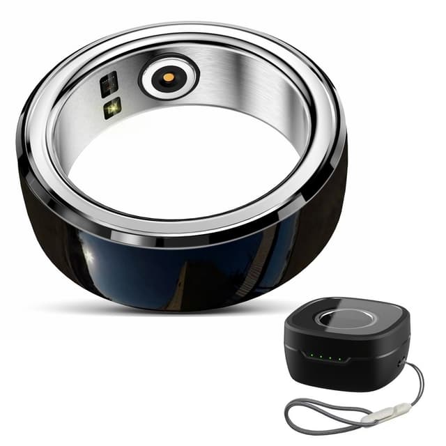 Multifunktion Smart Ring Health Tracker Søvn Hjertefrekvens Blod oxygen overvågning 16#