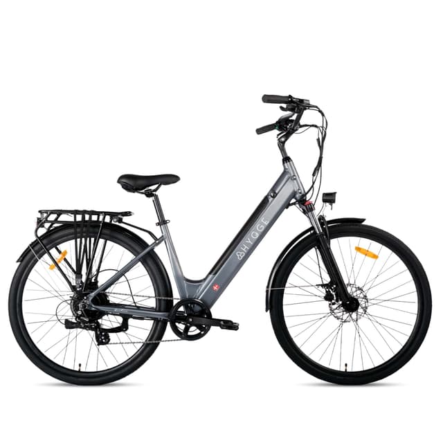 Aarhus Step  - Urban El-Cykel med 48V 14Ah Batteri - Grafit Grå