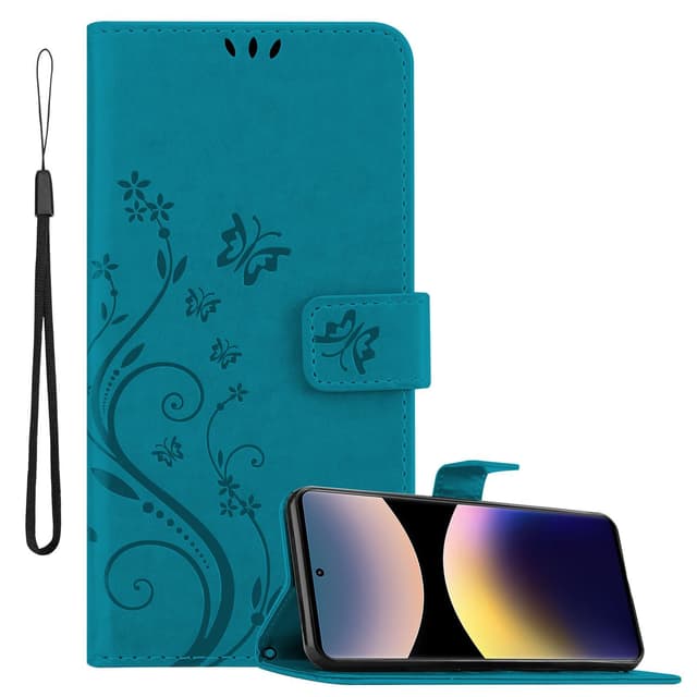 Xiaomi RedMi Note 14 Pro 4G Pungetui Cover Blomster