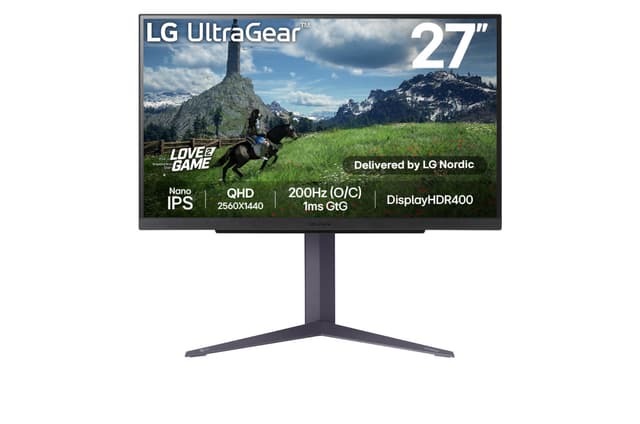 LG UltraGear 27GS85Q 27" gaming-skærm