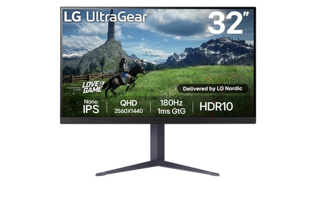 LG UltraGear 32GS85Q 31,5" gaming-skærm