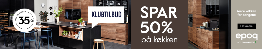 Spar 50% på køkken* Spar 50% på køkken*
