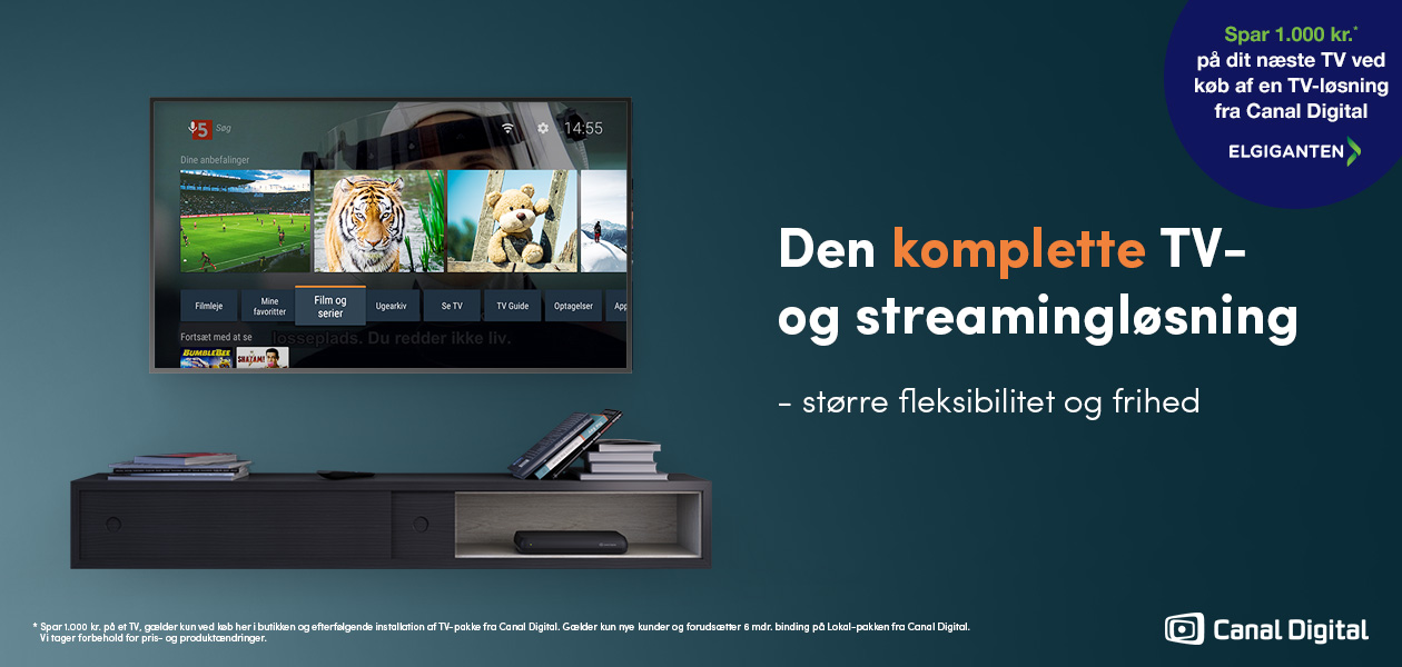 Canal Digital Tv Pakker Leveret Og Installeret Elgiganten