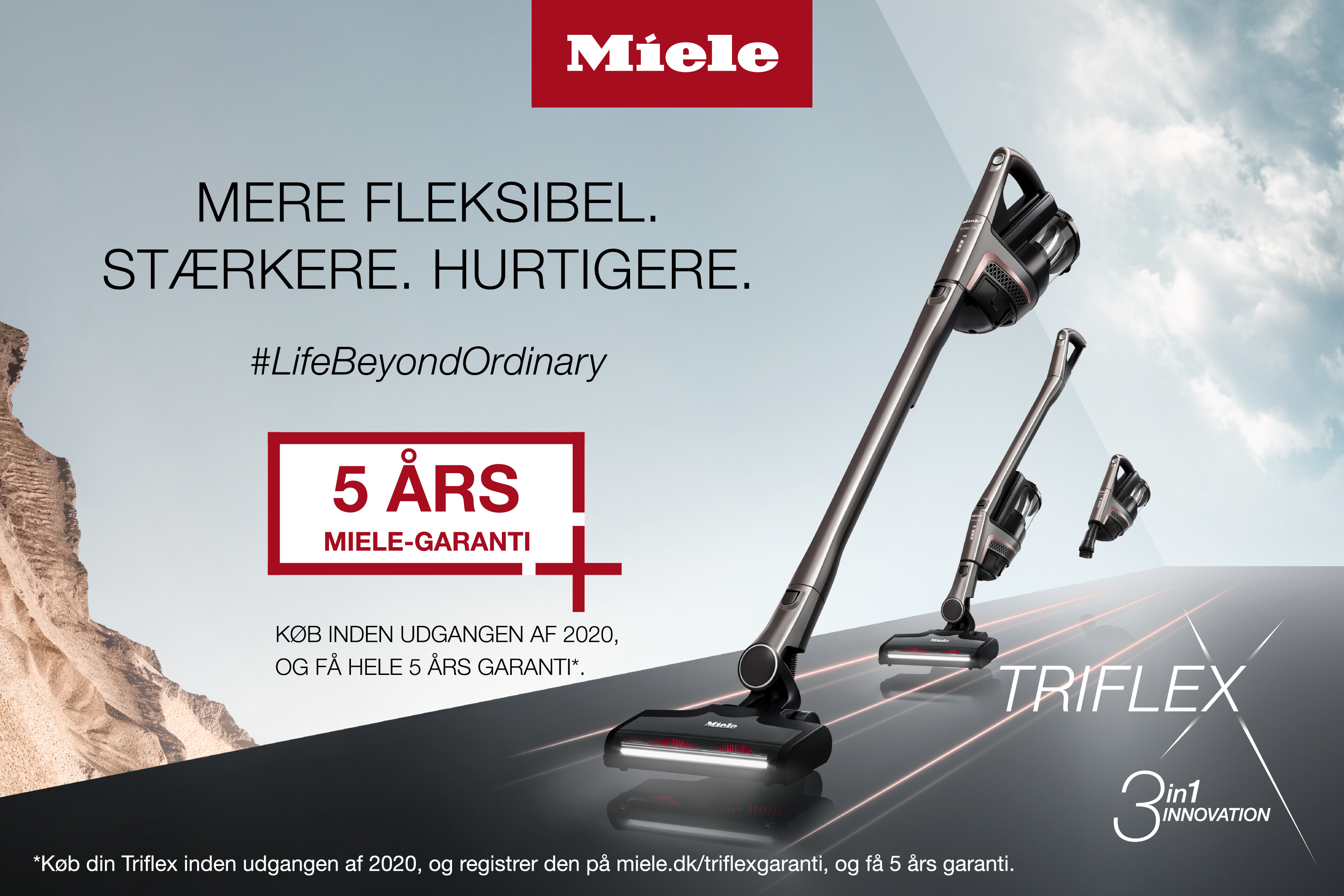 Miele Triflex introduktionskampagne
