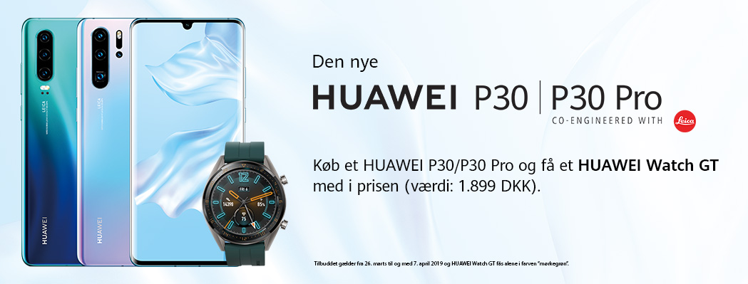 Forudbestil Huawei P30