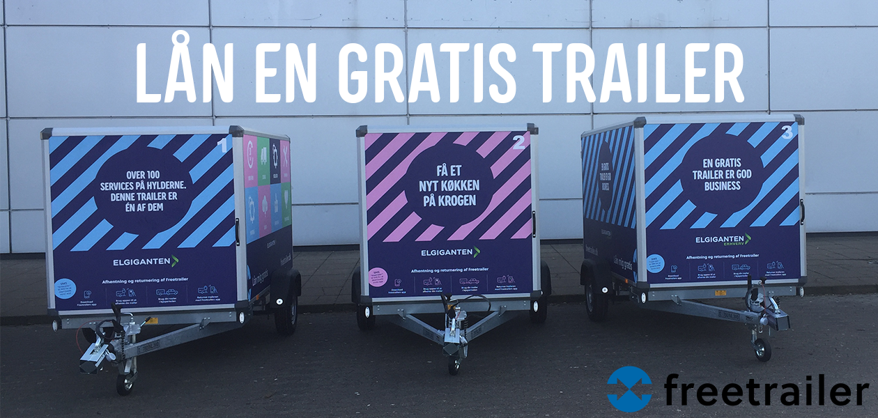 Lån en gratis trailer i Elgiganten Lån en gratis trailer i Elgiganten